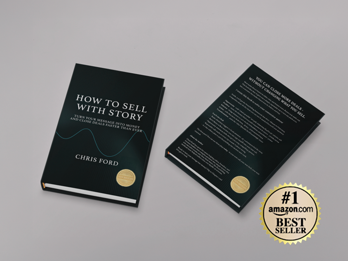 Chris teaching his storytelling framework